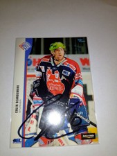 DEL Trading Card Nuremberg ICE Tigers 2005/06 Signed Colin Beardsmore