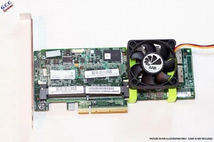 SATA RAID SAS Card Cooler Mount Bracket Clip Adaptor 4 P420 (50mm Cooling Fan) - Picture 1 of 5