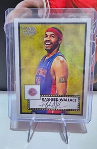 2005-06 Topps 1952 Style Chrome Refractor #109 Rasheed Wallace /299 Detroit Pist - Picture 1 of 2