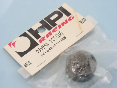 Vintage HPI Super Mini Nitro RS4 RTR Racer 1-2 Rush 12T Single Speed Clutchbell - Image 1 of 4
