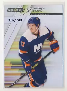 2020-21 Synergy Synergy FX #FX45 Mathew Barzal New York Islanders /749 BX3 - Foto 1 di 2