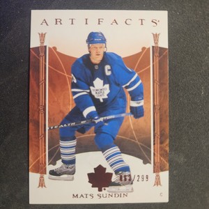 2022-23 Upper Deck Artifacts - Mats Sundin  - Copper Legends /299 - Maple Leafs