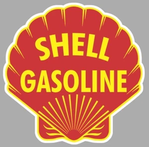 PEGATINA SHELL GASOLINA MOTORSPORT Rally Race 300mm Ancho - Imagen 1 de 1