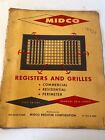 Liste de prix et graphiques de données techniques Midco Registers & Grilles