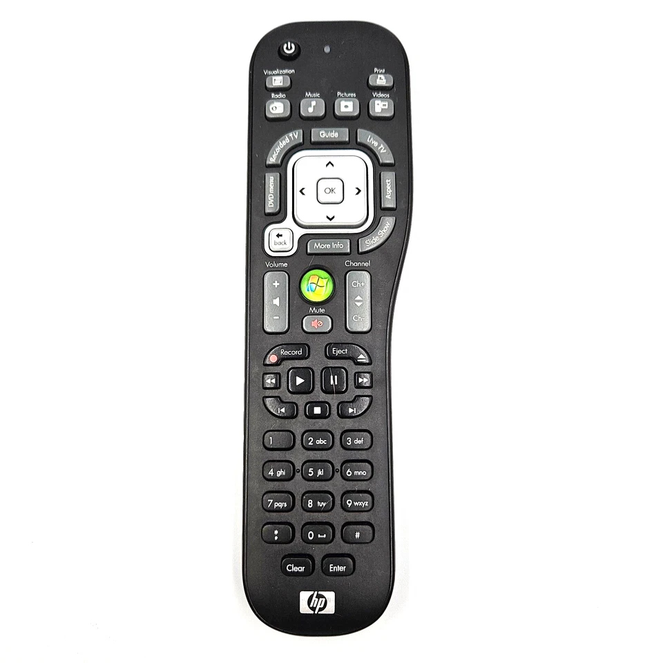 Genuine HP Remote Control P/N: 533111-ZH1 GREAT CONDITION WINDOWS 10 - Image 1 of 4