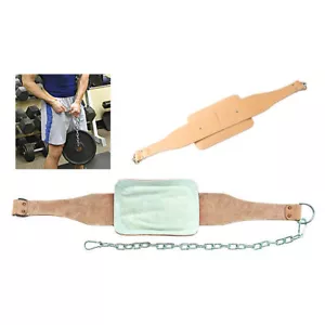 Sportsmith Leather Dip Belt with Chain - Picture 1 of 5