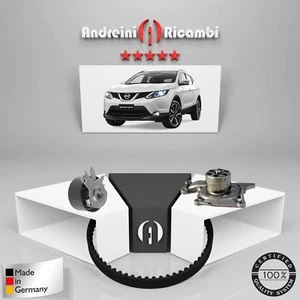 KIT DISTRIBUZIONE + POMPA ACQUA PER NISSAN QASHQAI J11 1.5 DCI 81KW 2013 -> - Afbeelding 1 van 2