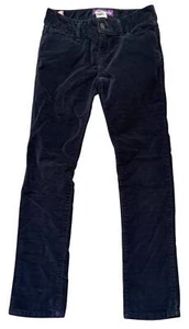 Old Navy Super Skinny Black Velvet Pants Girl's Size 7 Excellent Pre-Owned Cond - Picture 1 of 7