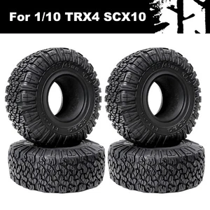 4 pezzi pneumatici cingolati RC 1.9 115 mm diametro esterno per 1/10 assiale SCX10 D90 TRX-4 - Foto 1 di 7