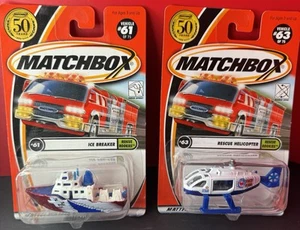 Matchbox 50th Anniversary Diecast Vehicles #61 And 63. NIP - Picture 1 of 3