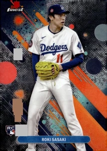 2025 Finest #40 Roki Sasaki - Picture 1 of 2
