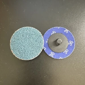 2" Roloc Zirc Quick Change Sanding Disc 36 Grit QTY 25. 1228 - Picture 1 of 1