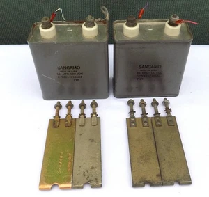 Sangamo Oil Capacitor 10mf 600 VDC CP70E1EF106K1 (Lot of 2 pcs) - Picture 1 of 24