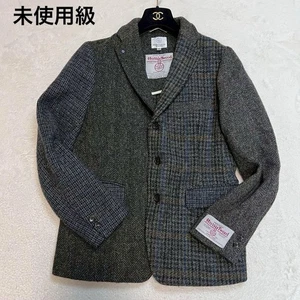 BEAUTY&YOUTH Harris Tweed Tailored Jacket 2B - Picture 1 of 12