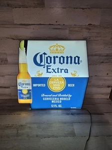 Cool Corona Extra Cerveza Beer Bottle LED Lighted Sign - Picture 1 of 12