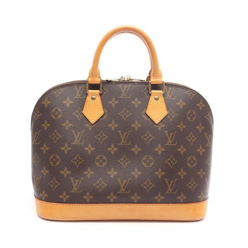 LOUIS VUITTON（LV） Borsa a mano Louis Vuitton Alma PM M51130 monogramma tela pelle marrone usata donna