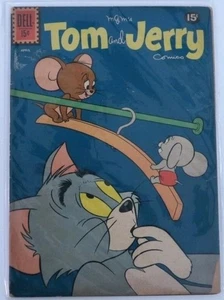 Tom and Jerry #201 Dell Silver Age MGM Cartoon Cat Mouse - Picture 1 of 3