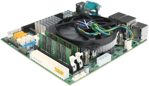 Supermicro | X11SSV-Q Mini-ITX Mainboard Intel Q170  LGA1151 +CPU+RAM +IO Shield - Afbeelding 1 van 6