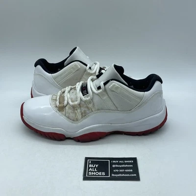 Air Jordan 11 ретро низкий вишневый низ (528895-101) размер 9 - Изображение 1 из 4