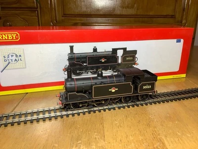 Hornby R2626 BR Black Late Crest 0-4-4 M7 Class Tank Loco 30023 - Image 1 of 4