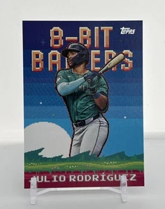 2025 Topps Celebration 8-Bit Ballers #7 Julio Rodriguez Seattle Mariners - Picture 1 of 2