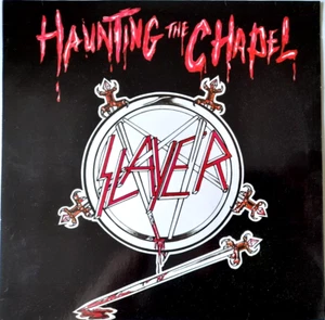 NM/NM Slayer Haunting The Chapel 12" Vinyl EP 1984 Roadrunner RR 125508 - Picture 1 of 4