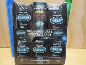 1992-93 Parkhurst Hockey Series 2 Factory Sealed Jumbo Box (Shrinkwrap Torn) - Bild 1 von 5