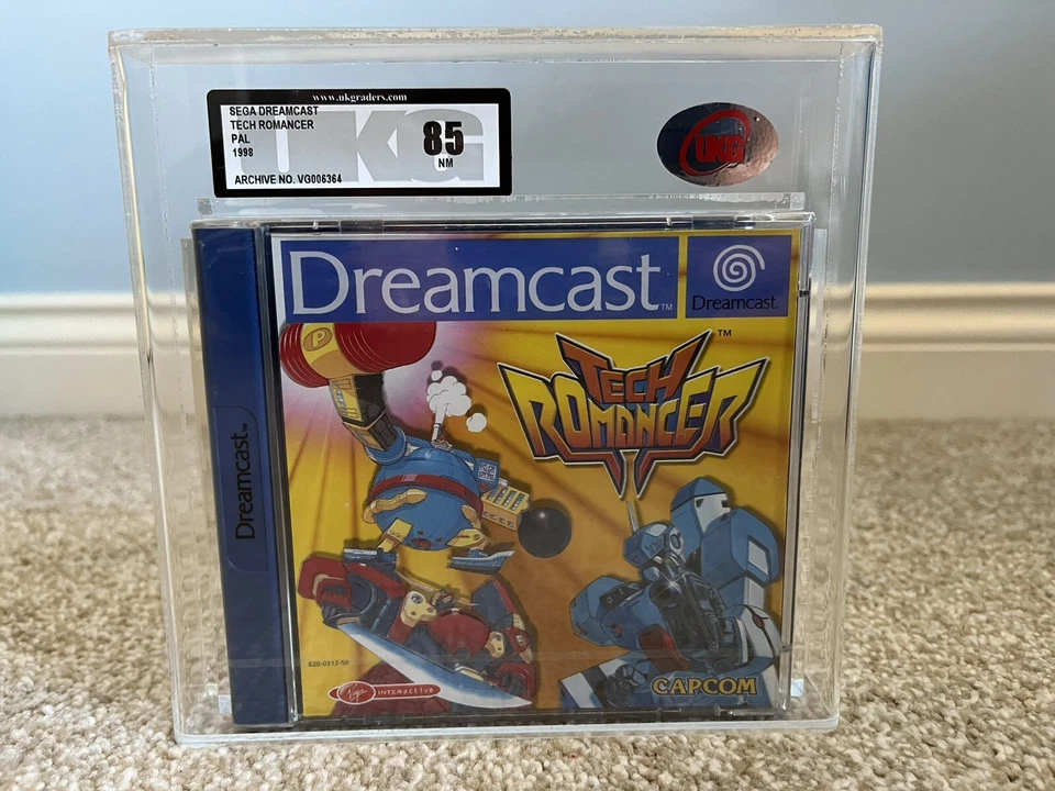 TECH ROMANCER - SEGA DREAMCAST - GRADED UKG VGA WATA - Image 1 of 2
