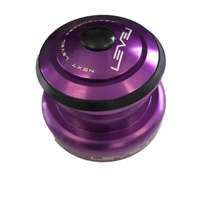 Purple 44mm Tapered Headset -EC44-LEVEL BRANDED- There Is New Hope-RRP £49.99 - Picture 1 of 9