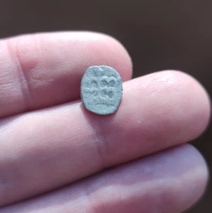 Moneda Denario Plata Vladislav III Varnenchik (1434-1444) Rey de Polonia 3w - Imagen 1 de 4