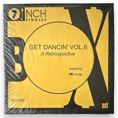 Get Dancin' Vol 6 - 7" Singles Box-Set Disco-Collectables Records (New & Sealed) - Image 1 of 3