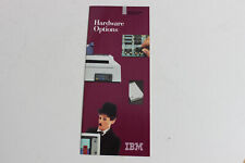 IBM PERSONAL COMPUTERS HARDWARE OPTIONS BROCHURE 20 PAGES 59X7208 