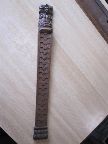 BEAUTIFULL ANTIQUES CARVED COLUMN Cover