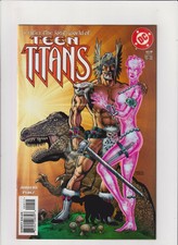 Teen Titans #9 NM- 9.2 DC Comics 1997 Lost World, Warlord George Perez