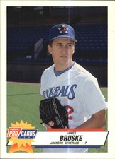 1993 Jackson Generals Fleer/ProCards #2100 James Bruske