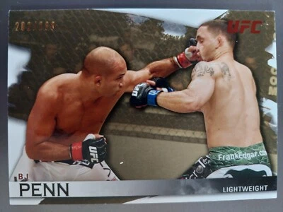 BJ Penn #16 2010 Topps UFC Knockout Gold #202/288 - Image 1 of 2