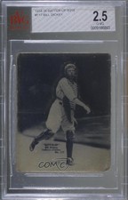 1934-36 National Chicle Batter-Up R318 Bill Dickey #117 BVG 2.5 HOF