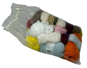 Job Lot Bundle Mixed Lot Cotton 15 balls and 5 partials/oddments ( over 700g) - Picture 1 of 8