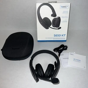 BlueParrott S650-XT Bluetooth Wireless Headphones 96% Noise Canceling Over Head - Photo 1 sur 6