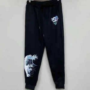 Shein Black Sweatpants Women Size M - Picture 1 of 8