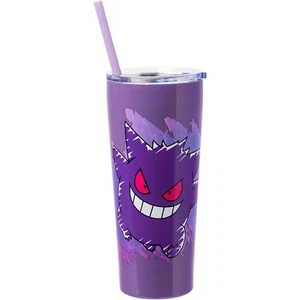 Pokemon Gengar 22 oz. Stainless Steel Travel Mug with Straw - Picture 1 of 3