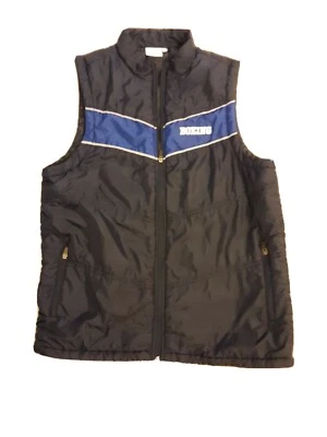 Chaleco Boeing Aeroespacial Para Hombres Talla L Azul Bolsillos con Cremallera Acolchado Ligero Grande BinH Foto 1 de 4