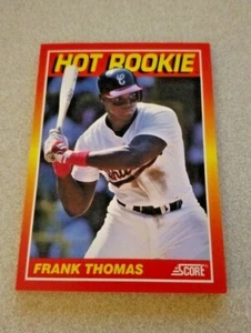 1990 Score Baseball Hot Rookie 10 Card Set- Frank Thomas Juan Gonzalez - Picture 1 of 3