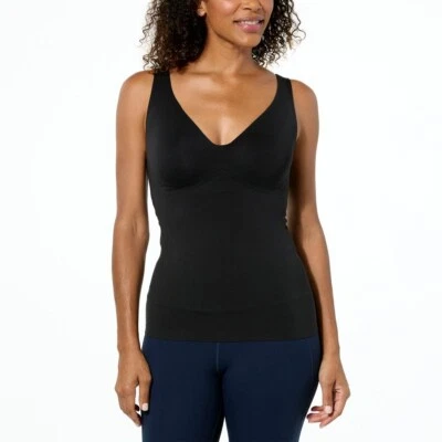 Tanque de gel de cisalhamento Rhonda com suporte adicional para as costas tamanho XS preto lounge íntimo - Imagem 1 de 4