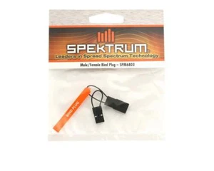 SPM6803 Spektrum RC Male / Female Universal Receiver RX Bind Plug : AR610 AR7010 - Picture 1 of 3