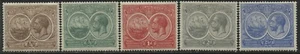 Bermuda KGV 1921 Seal of the Colony 1/4d, 1/2d, 1d, 2d, 2 1/2d values mint o.g. - Picture 1 of 1