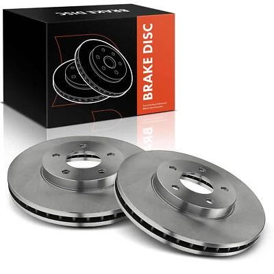 2 piezas rotores de freno de disco delanteros para Chevrolet Venture Buick Oldsmobile Pontiac AWD Foto 1 de 4