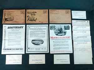 (3) 1920's 30's DURANT Motor Car Co. Parts Sales Brochure / Catalogs order forms - Picture 1 of 18