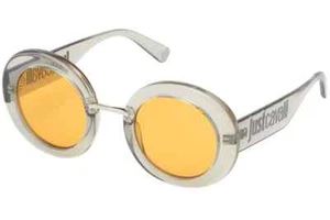 Just Cavalli JC906S 20J Clear Gray Round Plastic Sunglasses Frames 48-27-140 - Picture 1 of 1