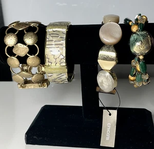 Lot Of 4 Bracelets 1 NWT (retail $29) VERY NICE LOT #235 - Picture 1 of 12